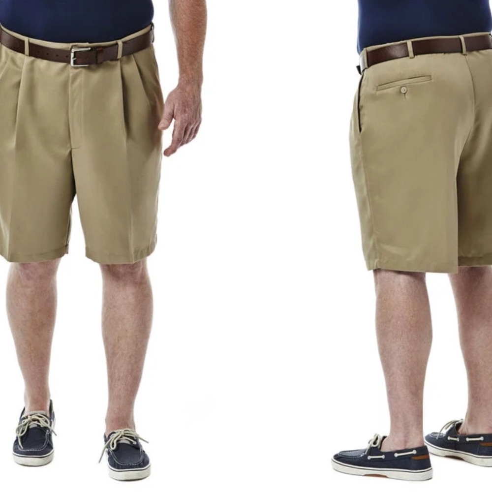 Men's Tan Shorts Hagar Cool Pro
